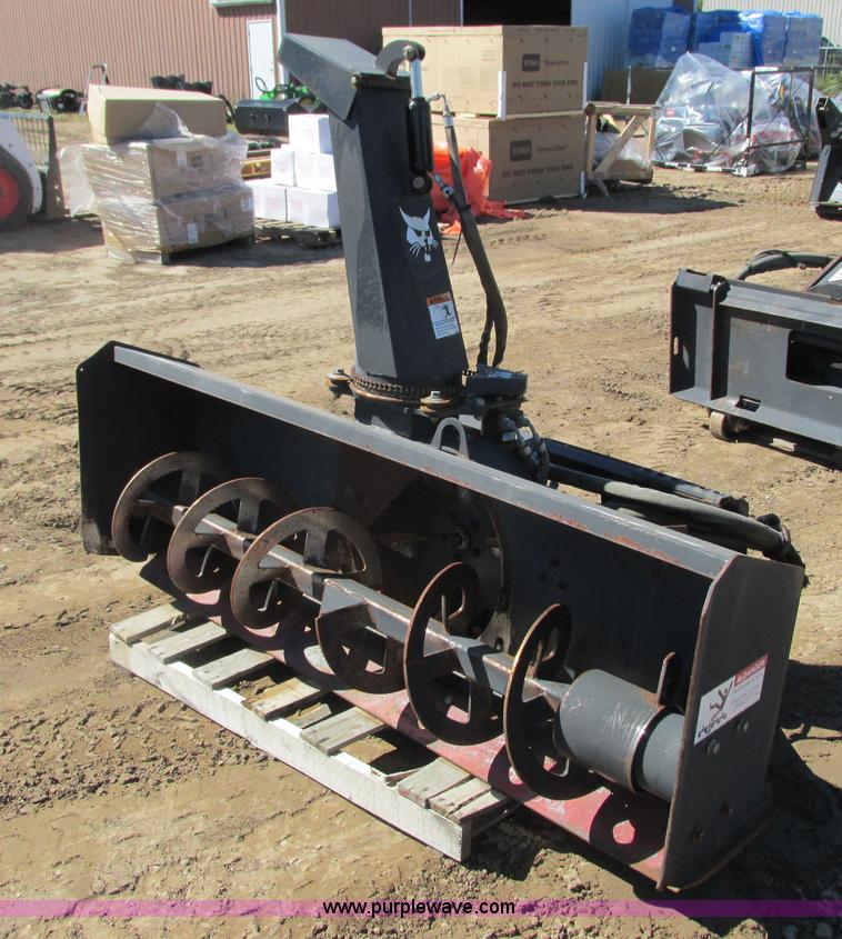 image for item K6602 2011 Bobcat SB200X72 snowblower skid steer attachment