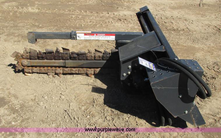 image for item K6604 Bobcat LT204 trencher skid steer attachment