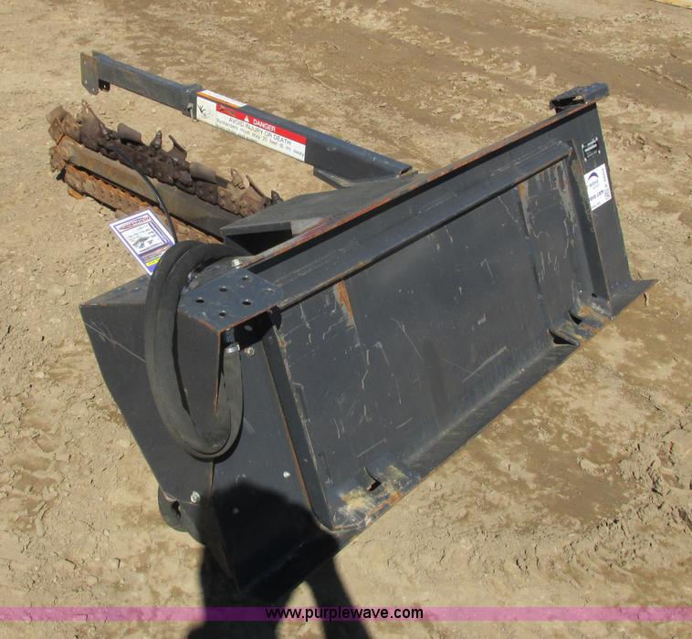 image for item K6604 Bobcat LT204 trencher skid steer attachment