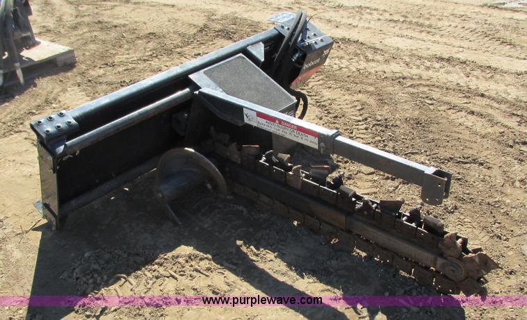image for item K6604 Bobcat LT204 trencher skid steer attachment
