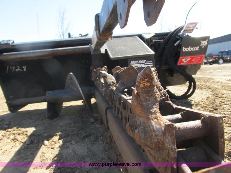 image for item K6604 Bobcat LT204 trencher skid steer attachment