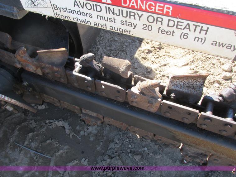 image for item K6604 Bobcat LT204 trencher skid steer attachment