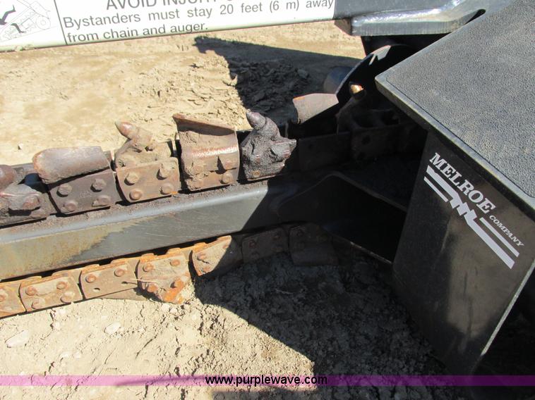 image for item K6604 Bobcat LT204 trencher skid steer attachment