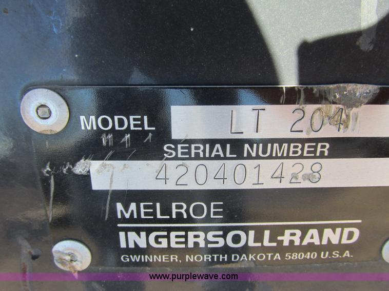 image for item K6604 Bobcat LT204 trencher skid steer attachment