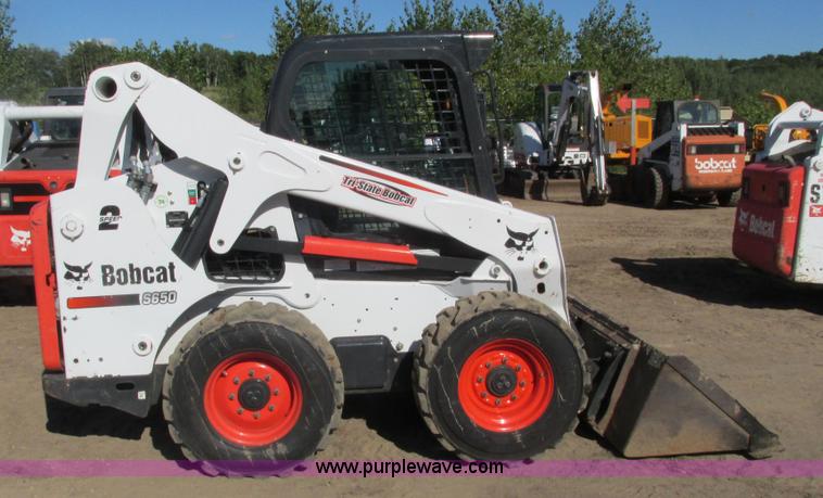 image for item K6609 2012 Bobcat S650 skid steer