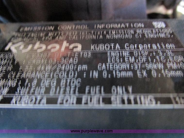 image for item K6609 2012 Bobcat S650 skid steer