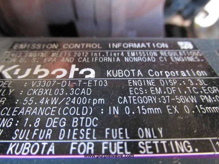 image for item K6609 2012 Bobcat S650 skid steer