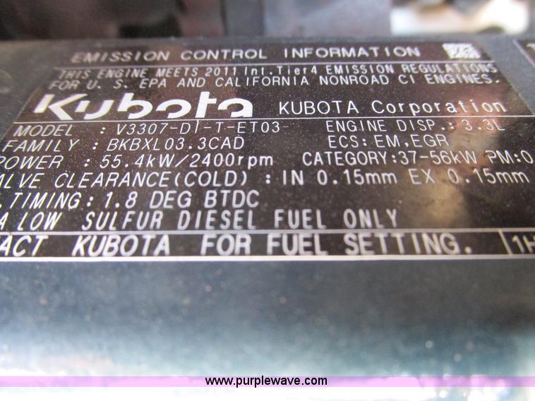 image for item K6610 2011 Bobcat T650 skid steer