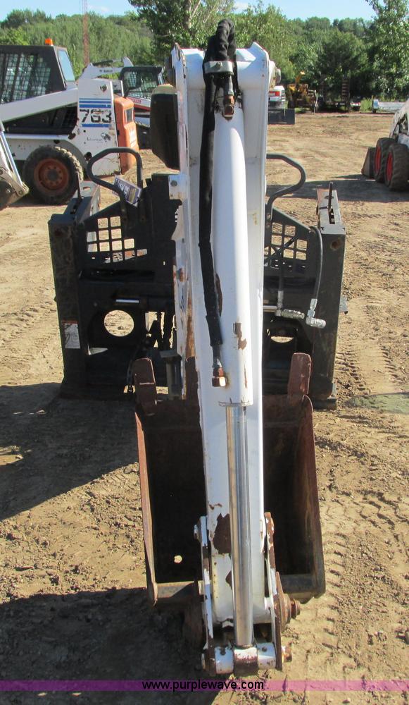 image for item K6611 Bobcat 709 backhoe skid steer attachment