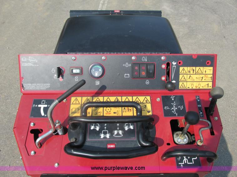 image for item K6614 2014 Toro Dingo TX-525 walk-behind skid steer