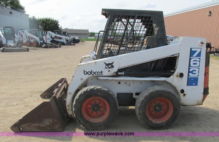 image for item K6628 1997 Bobcat 763 skid steer