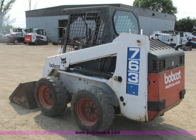 image for item K6628 1997 Bobcat 763 skid steer