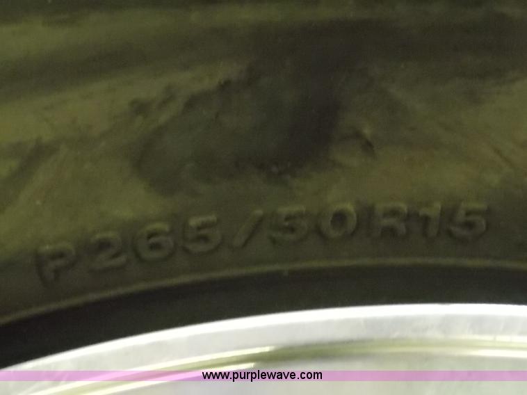 image for item BT9207 (4) American racing wheels with tires