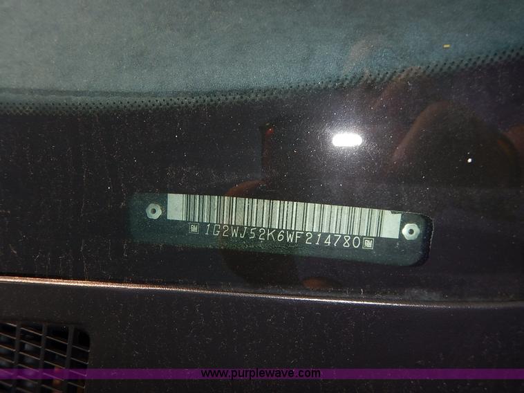 image for item J3539 1998 Pontiac Grand Prix