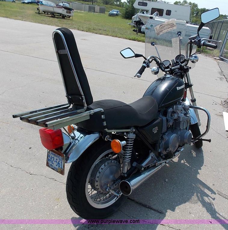 image for item J3548 1981 Kawasaki CSR 650 motorcycle