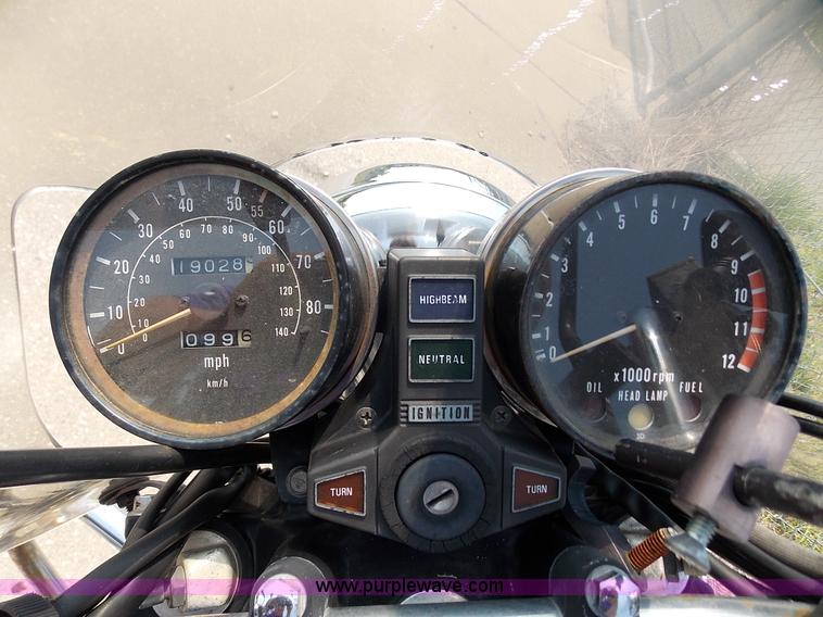 image for item J3548 1981 Kawasaki CSR 650 motorcycle