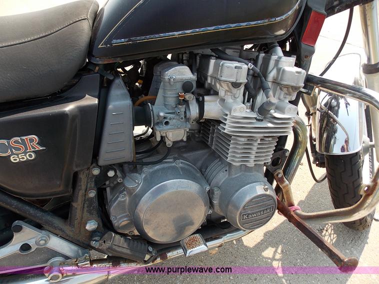 image for item J3548 1981 Kawasaki CSR 650 motorcycle