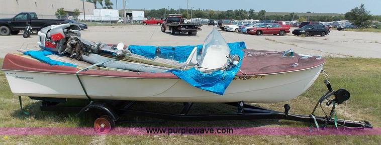 image for item J3549 1959 Sea King boat