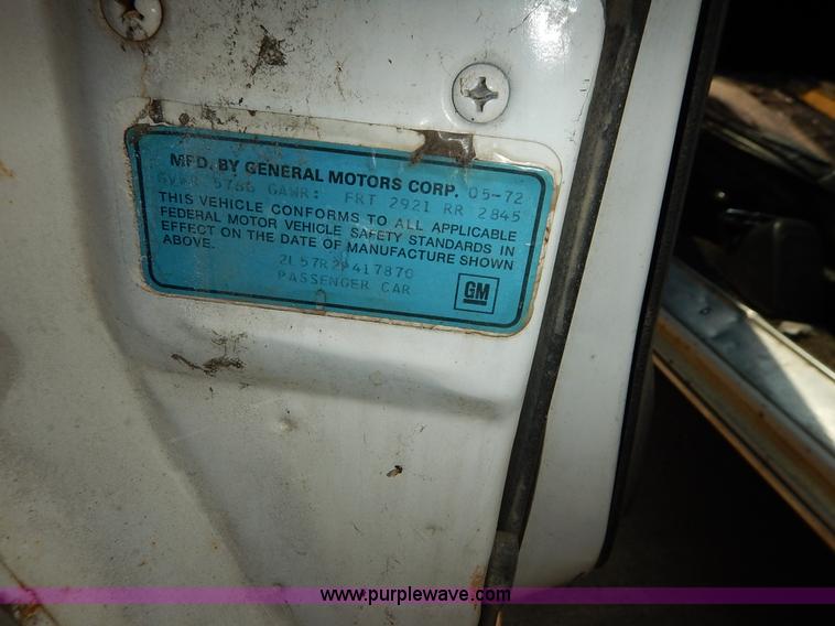 image for item J3595 1972 Pontiac 400