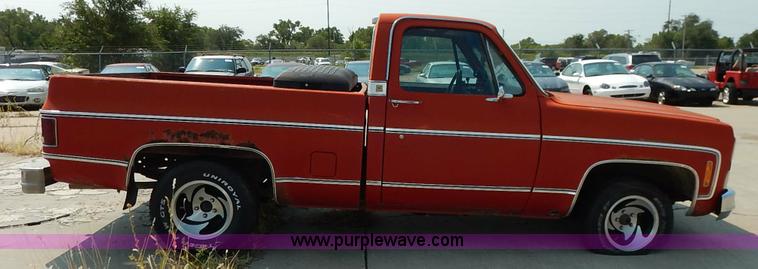 image for item J3598 1979 Chevrolet 1500 pickup truck