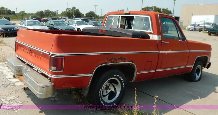 image for item J3598 1979 Chevrolet 1500 pickup truck
