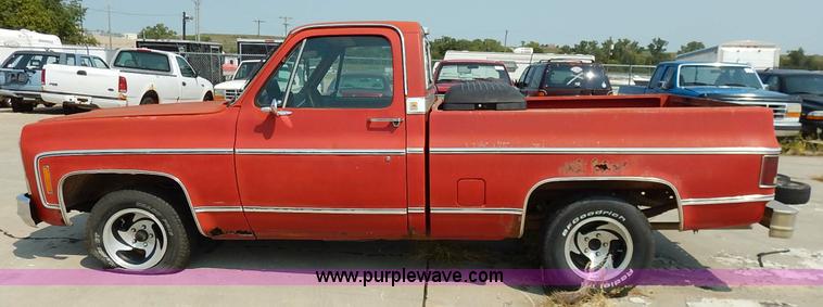 image for item J3598 1979 Chevrolet 1500 pickup truck