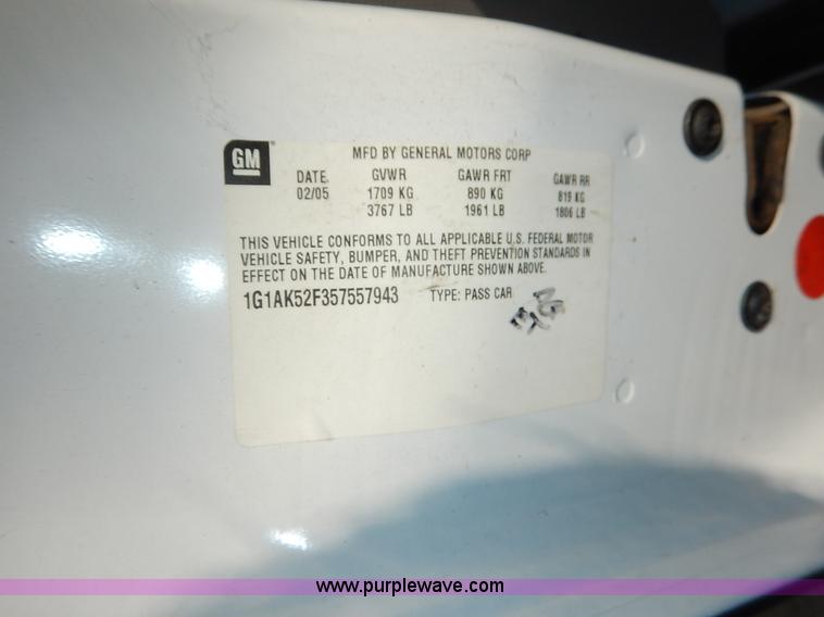 image for item J3610 2005 Chevrolet Cobalt