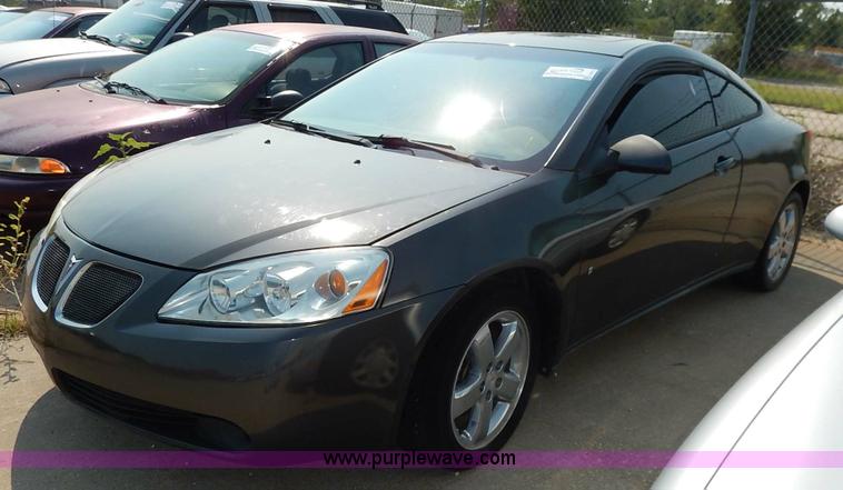 image for item J3619 2007 Pontiac G6