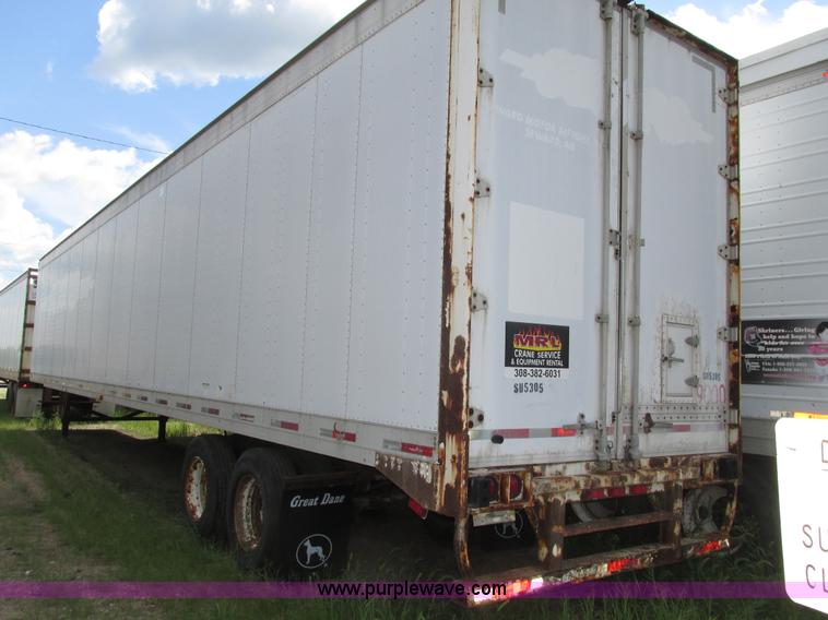 image for item H1245 1995 Great Dane 7511TUW-53 dry van trailer