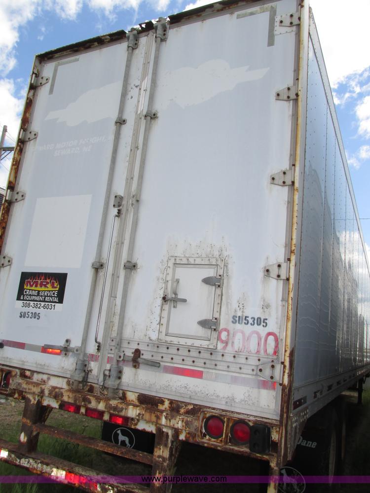 image for item H1245 1995 Great Dane 7511TUW-53 dry van trailer