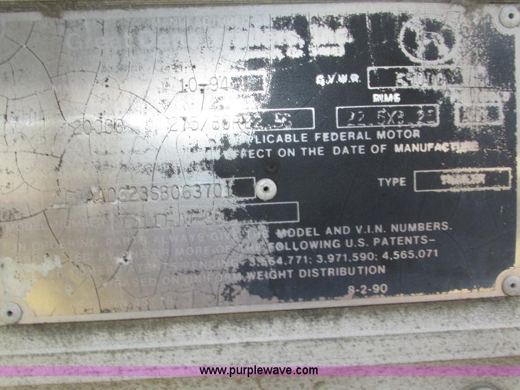 image for item H1245 1995 Great Dane 7511TUW-53 dry van trailer