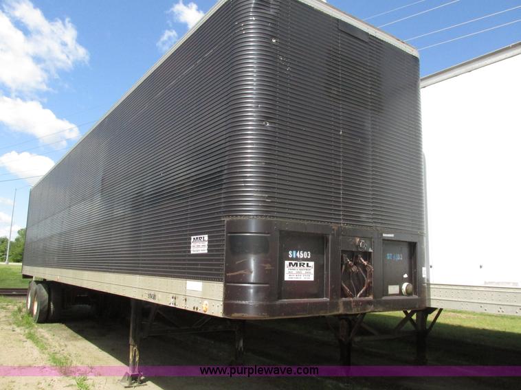 image for item H1246 1975 Fruehauf FB9-F2-45 dry van trailer