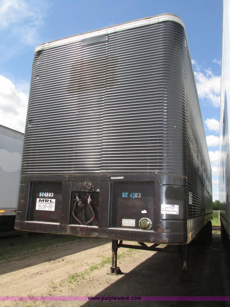 image for item H1246 1975 Fruehauf FB9-F2-45 dry van trailer