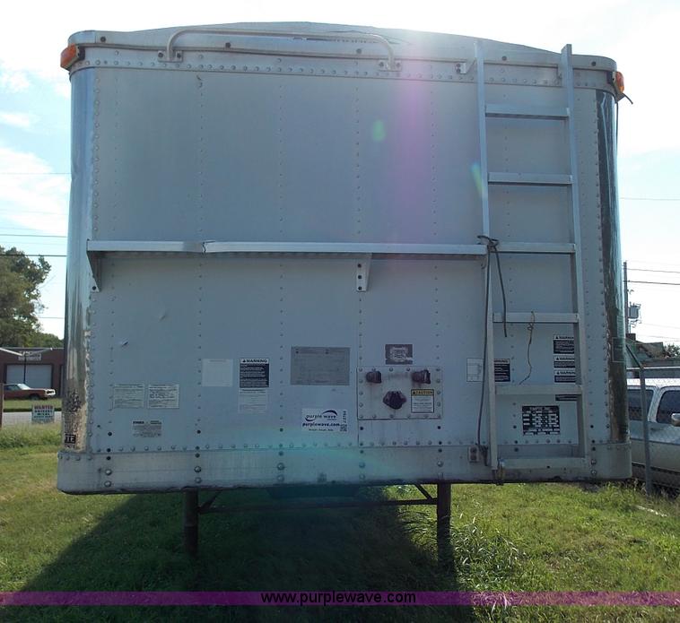 image for item J2704 1999 Timpte double hopper grain trailer