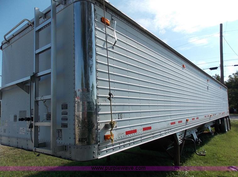image for item J2704 1999 Timpte double hopper grain trailer