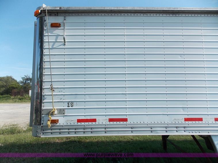 image for item J2704 1999 Timpte double hopper grain trailer