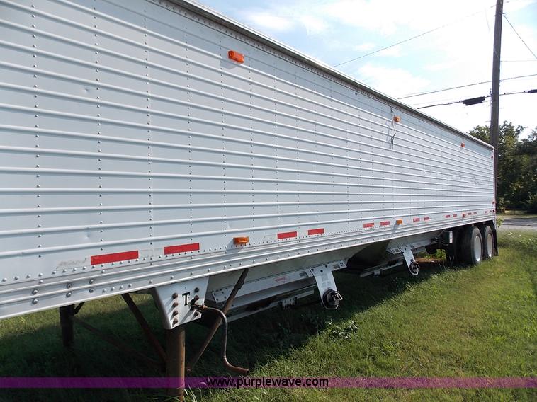 image for item J2704 1999 Timpte double hopper grain trailer