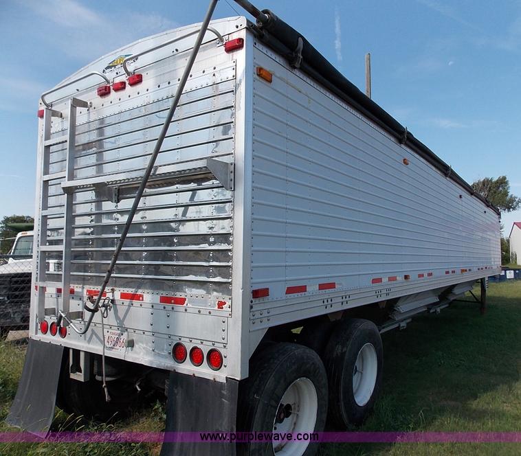 image for item J2704 1999 Timpte double hopper grain trailer