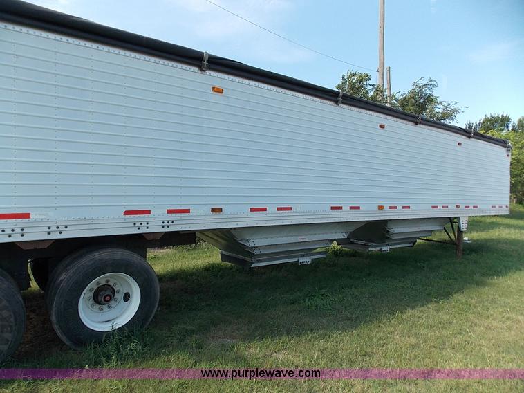 image for item J2704 1999 Timpte double hopper grain trailer