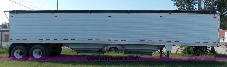 image for item J2704 1999 Timpte double hopper grain trailer