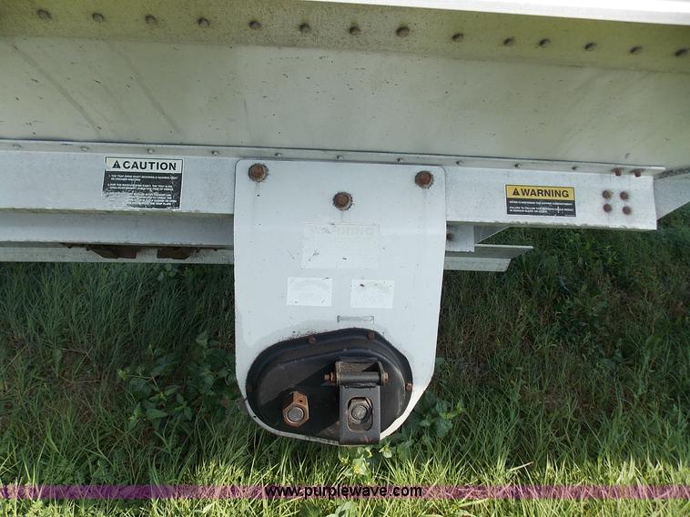 image for item J2704 1999 Timpte double hopper grain trailer