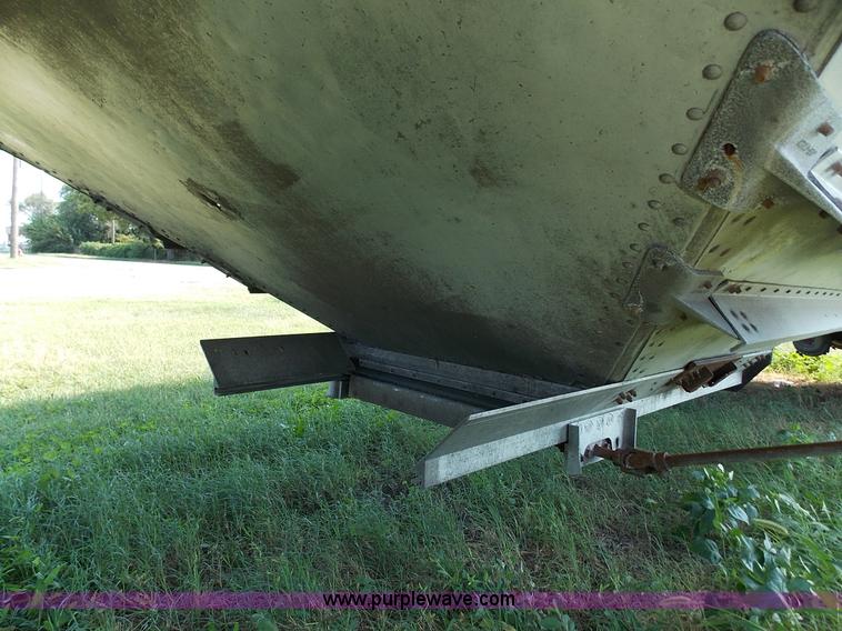 image for item J2704 1999 Timpte double hopper grain trailer