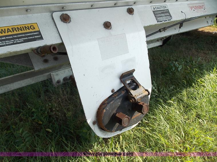 image for item J2704 1999 Timpte double hopper grain trailer