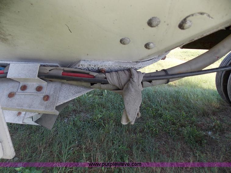 image for item J2704 1999 Timpte double hopper grain trailer