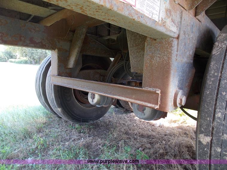 image for item J2704 1999 Timpte double hopper grain trailer