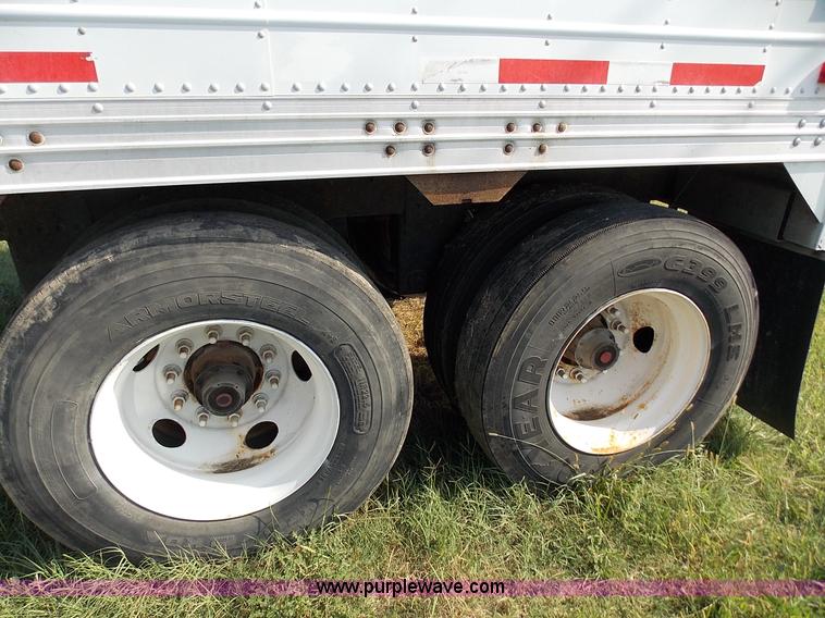image for item J2704 1999 Timpte double hopper grain trailer