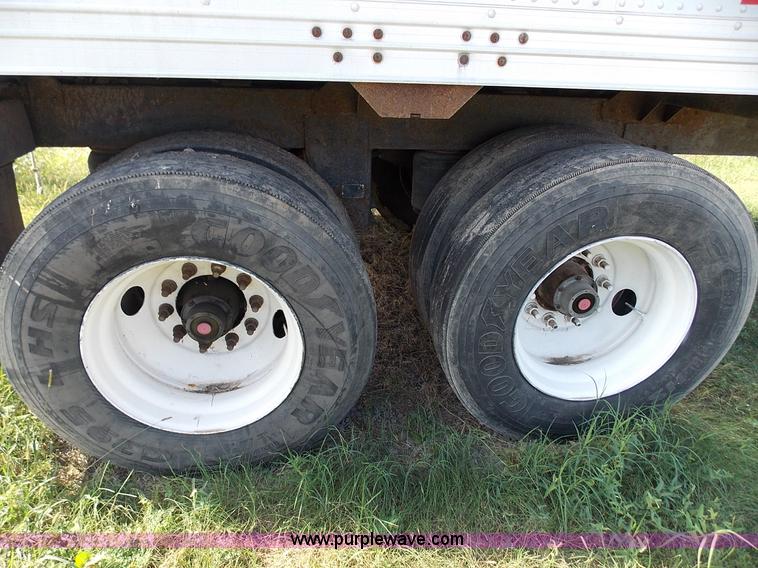 image for item J2704 1999 Timpte double hopper grain trailer
