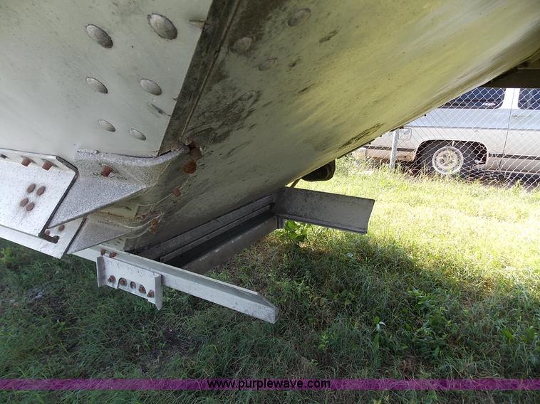 image for item J2704 1999 Timpte double hopper grain trailer