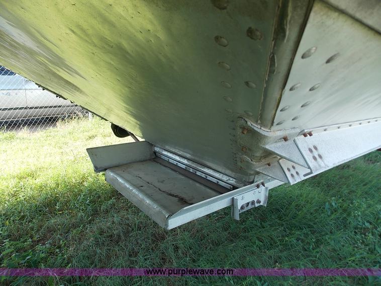 image for item J2704 1999 Timpte double hopper grain trailer