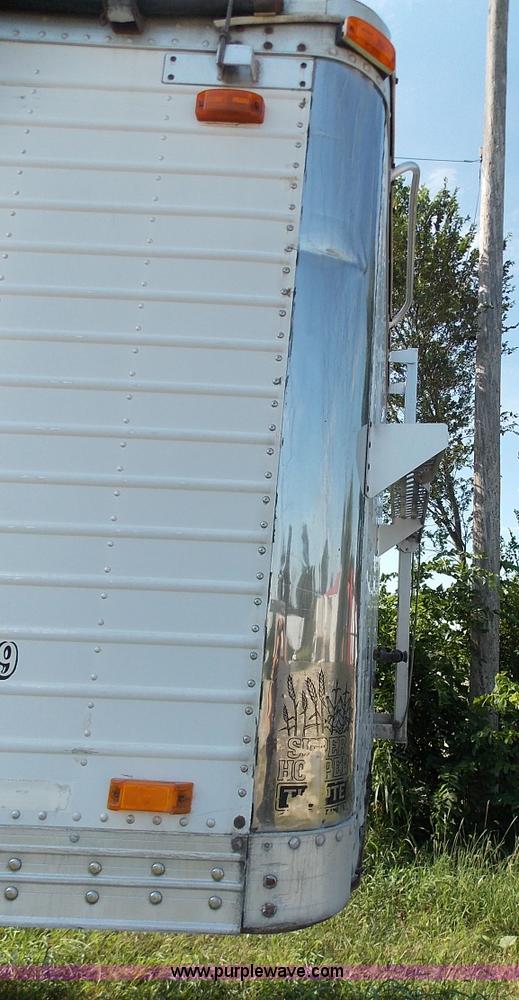 image for item J2704 1999 Timpte double hopper grain trailer